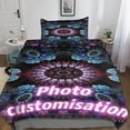 thumbnail image 5 of Photo Customization Custom Duvet Cover, Pieces Duvet Cover Pillowcase,Microfiber Duvet Set,Personal, 5 of 5