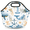 Multicolour 1, variant on Herdesigns Cartoon Whale Neoprene Lunch Bag, Sea Ocean Fish Insulated Lunch Box for Women Men Washable Lunch Tote Soft Lunch Container With Zipper for Work Picnic Travel