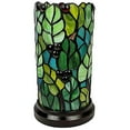 thumbnail image 3 of Amora Lighting  Tiffany Style Leaves & Berries Accent Table Lamp, 3 of 5