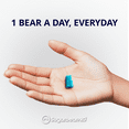 thumbnail image 3 of SugarbearPRO Hair Vitamin Gummies with Biotin, B12, MSM & Omega-3s, Vegan Supplement, 1 Month Supply, 3 of 9