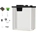 thumbnail image 1 of pitrice 5 Gallon Fish Tank Starter Kit With Unmatched Viewing Clarity Betta Fish Enthusiasts At Home Beta Tank Starter Kit white L, 1 of 6