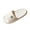 White, variant on Cloud Slippers for Women and Men, Shower Shoes Indoor Slides Bathroom Sandals, Ultimate Comfort, Lightweight, Thick Sole, Non-Slip, Easy to Clean Green 6.5-7(38)