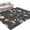 Gray, variant on Entryway Rug 2'x3', Blue Space Kitchen Runner Rugs Non-Slip Carpet Mats, Cartoon Cute Spaceship Planet Star Funny Bedside Rugs Runners Washable Floor Carpet for Bathroom Laundry Room