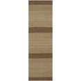 thumbnail image 3 of SAFAVIEH Marbella Danny Striped Area Rug, Beige/Brown, 6' x 9', 3 of 6