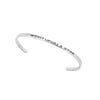 Stainless Steel 8-inch Saying Bracelet