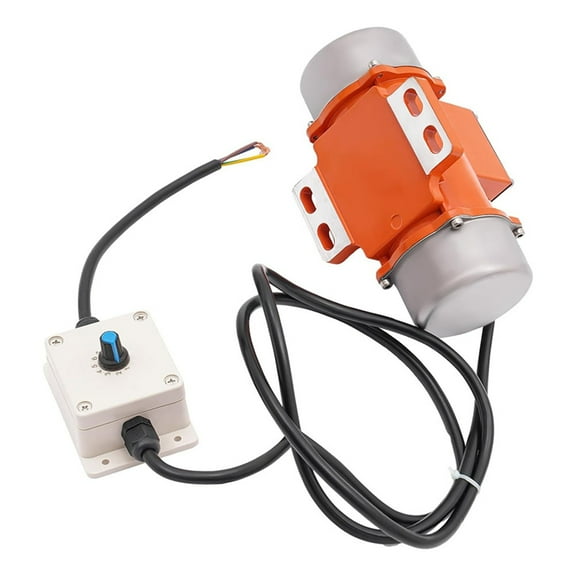 60W Concrete Vibrator Vibration Motor, 9-Speed AC 110V 3600rpm Concrete Vibrator Motor, Alloy Case Concrete Vibrator