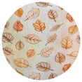 thumbnail image 3 of Autumn Harvest Maple Leaves Thanksgiving Round Rugs -Washable Non-Slip Small Round Area Rug Throw Soft Circle Rugs for Bedroom, Modern Print Indoor Carpet for Entryway Sofa Living Room, 3 of 6