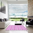 thumbnail image 6 of Ahgly Company Indoor Square Patterned Blossom Pink Area Rugs, 7' Square, 6 of 6