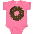 thumbnail image 3 of Inktastic Chocolate Donut, Doughnut, Glaze, Icing, Sprinkles Boys or Girls Baby Bodysuit, 3 of 5