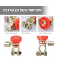 thumbnail image 4 of MasteelfCA Interrupteur Universel de Déconnexion de Batterie de Voiture 17mm Isolateur Interrupteur de Coupure (Rouge), 4 of 7