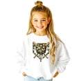 thumbnail image 4 of Camo Baseball Sweatshirt for Men Women & Kids Baseball or Softball Game Day Pullover White Sweatshirt Youth Small, 4 of 8