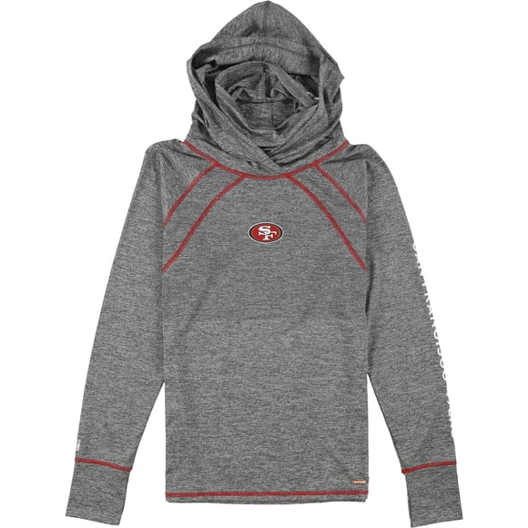 Camiseta gráfica para mujer MSX San Francisco 49Ers gris pequeña