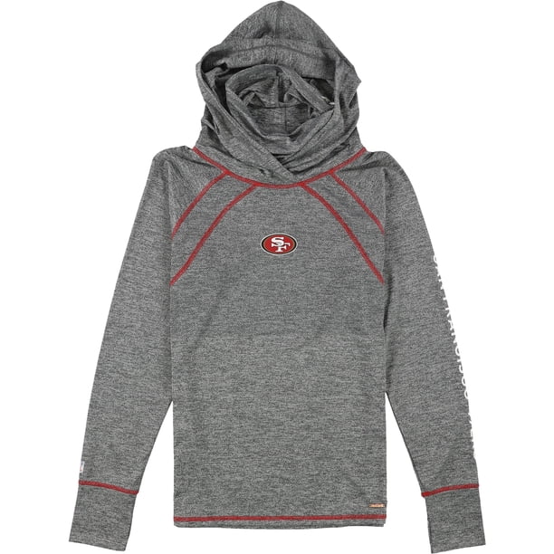 Camiseta gráfica para mujer MSX San Francisco 49Ers gris pequeña
