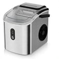 thumbnail image 2 of EUHOMY Countertop Ice Maker 26 lbs/Day Portable Self-Cleaning, 9 Bullet Ice in 6 Min, Silver, 2 of 8