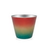 (2 pack) (2 pack) Host & Porter Rainbow Plastic Cups, 9oz, 25 Count