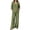04-Army Green, variant on Gealkoca 2 Piece Sets for Women Casual Summer Travel Vacation Outfits Women Gradient Ombre Print 2 Piece Matching Set V Neck Long Sleeve Top Wide Leg Linen Pants Summer Casual Lounge Outfit