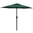 thumbnail image 1 of Sombrilla de patio Simple Deluxe de 2,3 m para exteriores, color verde, 1 of 4