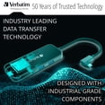 thumbnail image 2 of Hub USB-C Verbatim 8 en 1, 100 W PD, HDMI, lector de tarjetas SD, 2 of 9
