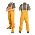 thumbnail image 2 of Salopette Unisexe en Cuir Protectrice, Ignifuge, Réparation, Bretelles pour Soudeur, Pantalon, Vêtement de Protection, Combinaison, Excellent Choix, 2 of 11