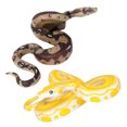 thumbnail image 1 of Thinsony 2 Pcs Jouets Serpent Simulation Python Doré Réaliste Faux Reptiles Jouet Cadeau d'Halloween Accessoires de Fête, 1 of 6