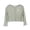 Green, variant on Toddler Girl's Cropped Cardigan Fall Open Front Cardigans with Bow Embroidery Long Sleeve Knit Cover-Up Tops