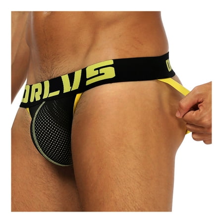 

Panties For Men Low Waist U Raised Tight Nylon Double T - Lift ock Thong