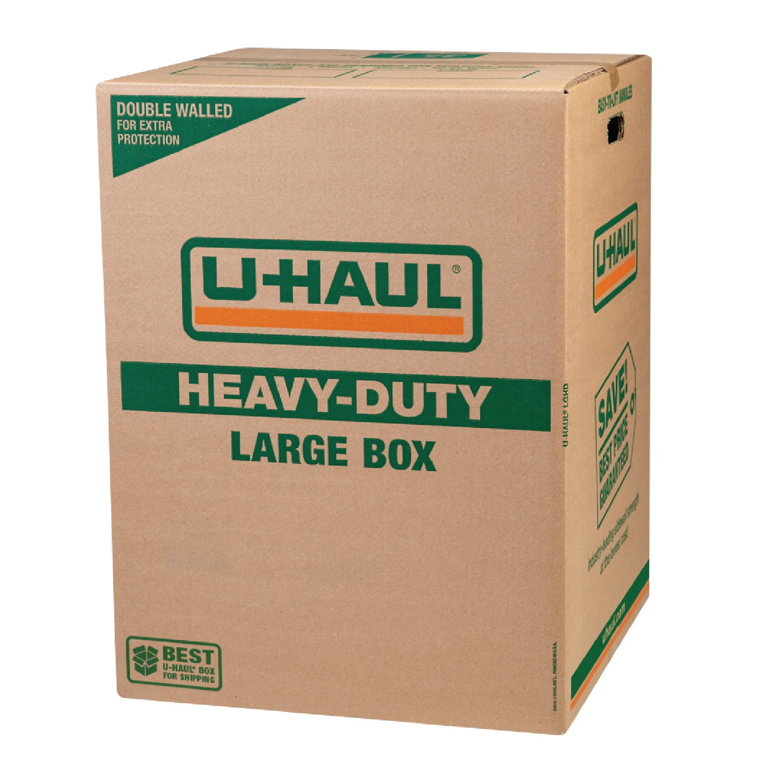 11-Piece U-Haul Large Heavy-Duty Double Wall Moving & Shipping Box - 18” x 18” x 24” (L x W x H)
