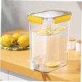 thumbnail image 4 of AURARMLET 2pcs Juice Container With Spigot Plastic Fruit And Vegetable Storage Business Owners Restaurants, 4 of 8