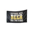 thumbnail image 1 of Tapiz de pared con tetas y cerveza, microtela, 150 x 90 cm, 1 of 4