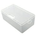 thumbnail image 6 of Rectangular Plastic Transparent With Lid Storage Box Collection Container Case, 6 of 7