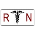 thumbnail image 1 of Plaque d'Immatriculation pour Infirmière RN, 1 of 1