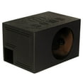thumbnail image 4 of QPower QBOMB8VL Single 8 Inch Vented Ported Car Subwoofer Sub Box Enclosure, 4 of 11