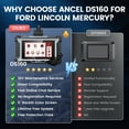 thumbnail image 3 of ANCEL OBD2 Scanner Diagnostic Tool for Ford, Automotive Full System Bidirectional Scan Tool for Engine ABS SRS Transmission, 30+ Special Service, Brake/Oil Reset, ABS Bleeding, Lifetime Free Upgrade, 3 of 12