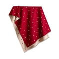 thumbnail image 3 of Bufanda chal para mujer, suave, larga y gruesa, con estampado de corazón para niñas y mujeres. Rojo, 3 of 9
