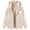 White, variant on Bovemsi Sweatshirt for Women Fashionable And Casual Fleece Lined Thickened Warm Hooded Zip Up Hoodie