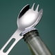 thumbnail image 4 of Utensilios de cocina, accesorios de cocina, cuchara de acero inoxidable 304, cuchara dentada, tenedor, cuchara de postre, tenedor de fruta, multifuncional, portátil para exteriores, un tenedor, tenedo, 4 of 8