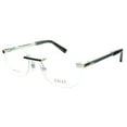 thumbnail image 1 of ZILLI Eyeglasses Frame Titanium Acetate Silver Blue France Made ZI 60035 C08, 1 of 9