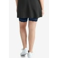 thumbnail image 2 of Ellos Women's Lace Hem Bike Shorts Shorts, 2 of 6