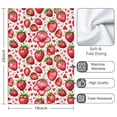 thumbnail image 3 of 2 Pcs Funny Kitchen Towels,Strawberry Plants Fruit Microfiber Dish Towels,Kitchen Tea Towels,Kitchen Towel Set (18" X 26"), 3 of 3