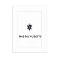 thumbnail image 1 of Massachusetts Flag Profile Desktop Photo Frame Picture Display Decoration Art Painting, 1 of 3