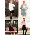 thumbnail image 6 of Stretch Is Comfort Women's Ultra Flex A-Line Knee Length Skirt | Adult Small- 3x, 6 of 7