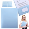 thumbnail image 2 of 1 Pack Folders with 2 Pockets, Pastels Colors, Heavy Duty Pocket Folder, Plastic Folders with Pockets, 2-Pocket Folder with Card Slot, Aesthetic File Folder, Back to School Office Filing Supplies, 2 of 9