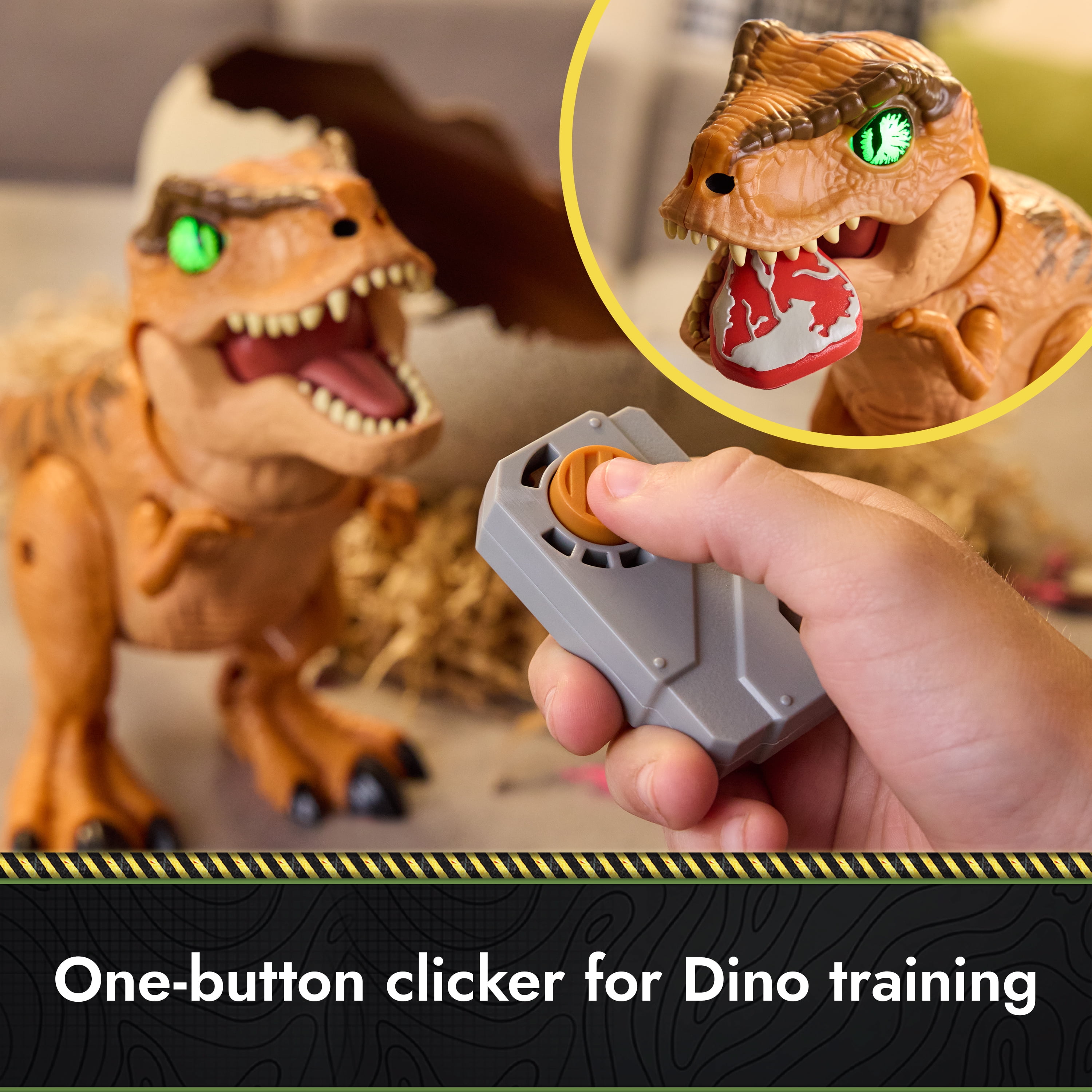 Jurassic World Primal Hatch Interactive Toy Dinosaur & Egg, Hatch & Train your own Baby Dino with 100+ Sounds & Reactions, Kids Toys for Boys & Girls Aged 5 & Up, Jurassic World Primal Hatch Interactive Toy Dinosaur & Egg, Hatch & Train your own Baby Dino with 100+ Sounds & Reactions, Kids Toys for Boys & Girls Aged 5 & Up