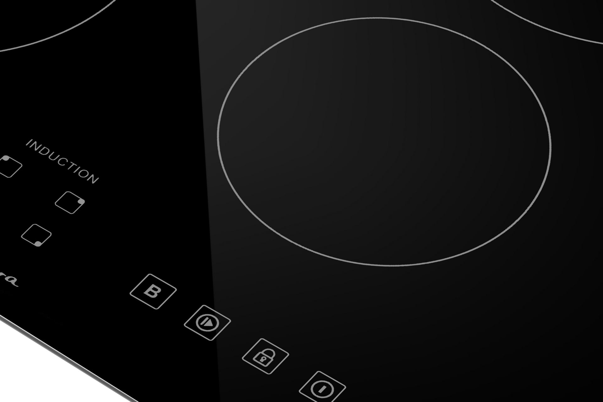 Empava 24" 4 Burner Electric Induction Cooktop (IDC24) in Black