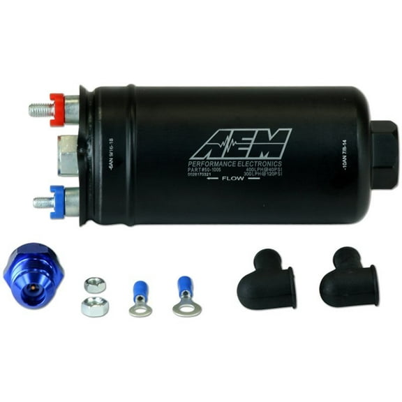 AEM 50-1005 Inline High Flow Fuel Pump 400LPH