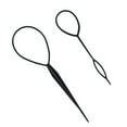 thumbnail image 2 of Topsy Tail Hair Tool Hair Pull Through Tool Hair Loop Styling Tool - Ponytail Maker Loop Braiding Hair Supplies, 2 of 6