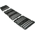 thumbnail image 3 of For 14-16 Grand Cherokee 3-Piece Set Front Grill Grille Assembly Black Honeycomb, 3 of 5