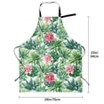 thumbnail image 2 of Kdxio Succulents 1 Apron with Pockets Adjustable Kitchen Aprons for Men Women Waterproof Aprons for Cooking,Drawing,Crafting, Baking Household Cleaning, 2 of 5