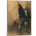 thumbnail image 1 of ARTCANVAS Pegasus and Bellerophon 1888 Canvas Art Print by Odilon Redon - Size: 12" x 8" (0.75" Deep), 1 of 9