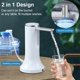 thumbnail image 5 of 2X Bomba Eléctrica de un Galón de Agua, Dispensador de Agua Automático Plegable, Bomba de Agua Potable Inteligente de Escritorio Recargable, 5 of 5